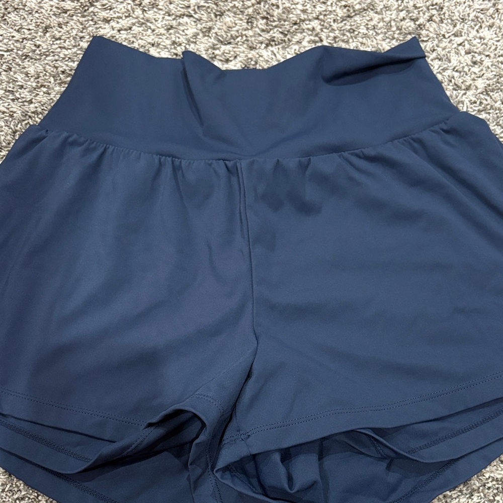 Women's Navy Blue Shorts